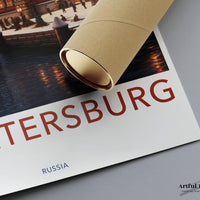 St. Petersburg Poster - Russia Wall Art