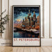 St. Petersburg Poster - Russia Wall Art