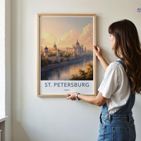 St. Petersburg Poster - Russia Wall Art