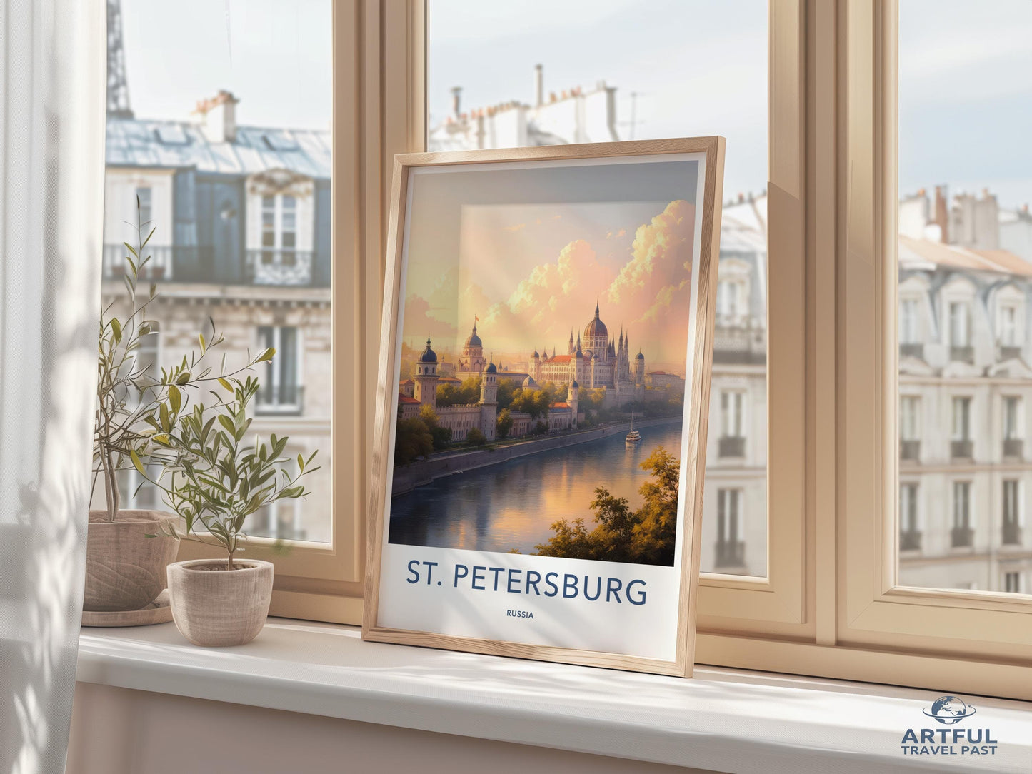 St. Petersburg Poster - Russia Wall Art