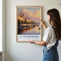 St. Petersburg Poster - Russia Wall Art