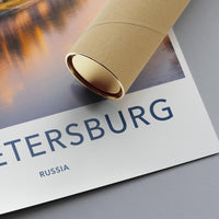 St. Petersburg Poster - Russia Wall Art