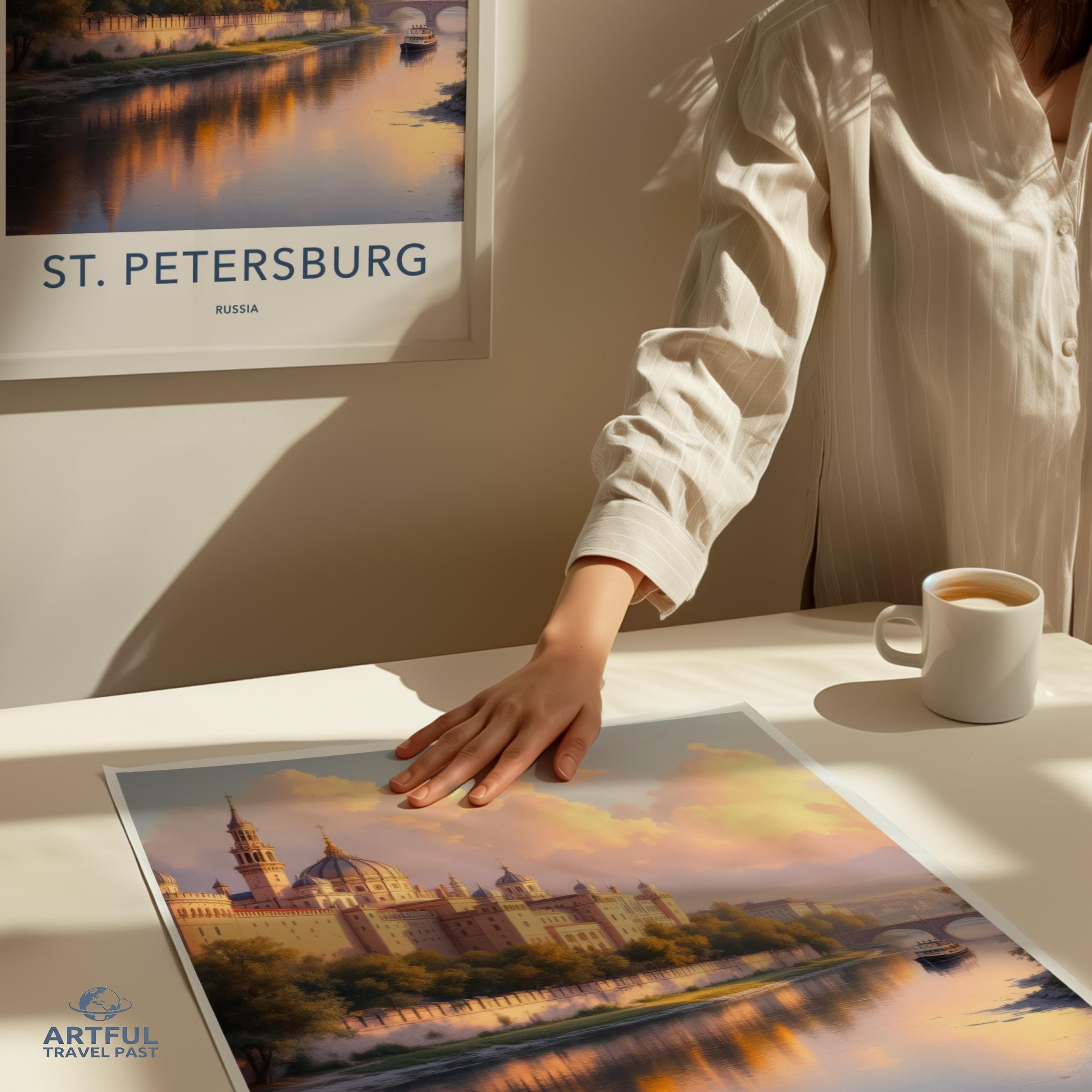 St. Petersburg Poster - Russia Wall Art
