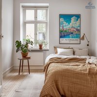 St. Petersburg Poster - Russia Wall Art