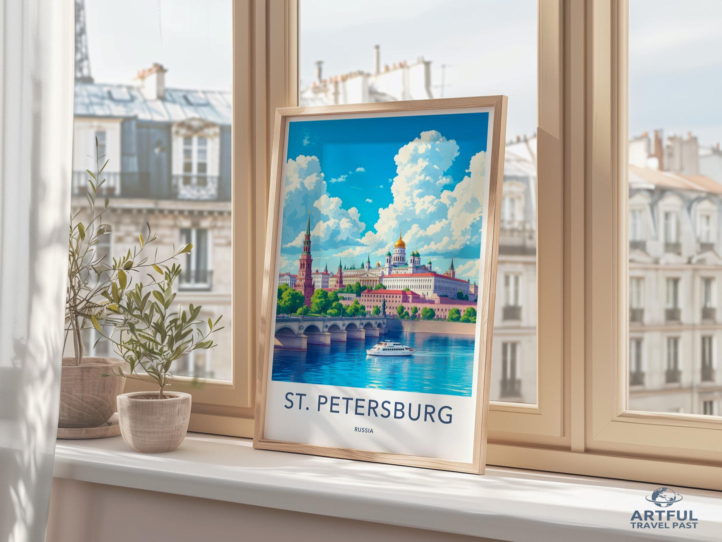 St. Petersburg Poster - Russia Wall Art
