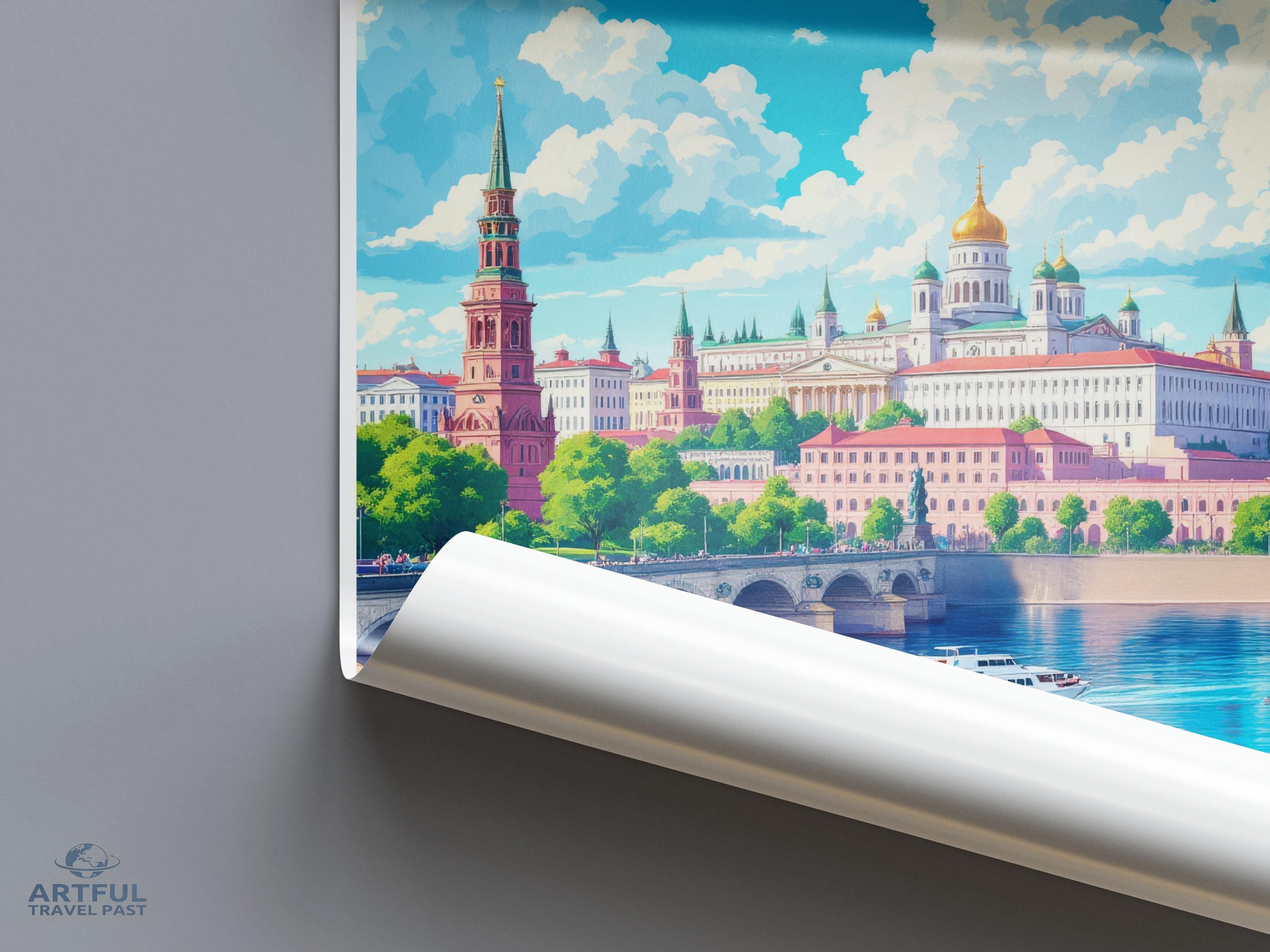 St. Petersburg Poster - Russia Wall Art