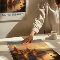 St. Petersburg Poster - Russia Wall Art