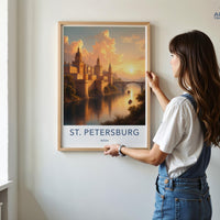 St. Petersburg Poster - Russia Wall Art