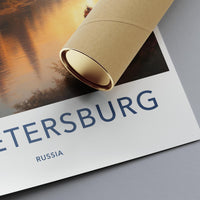 St. Petersburg Poster - Russia Wall Art