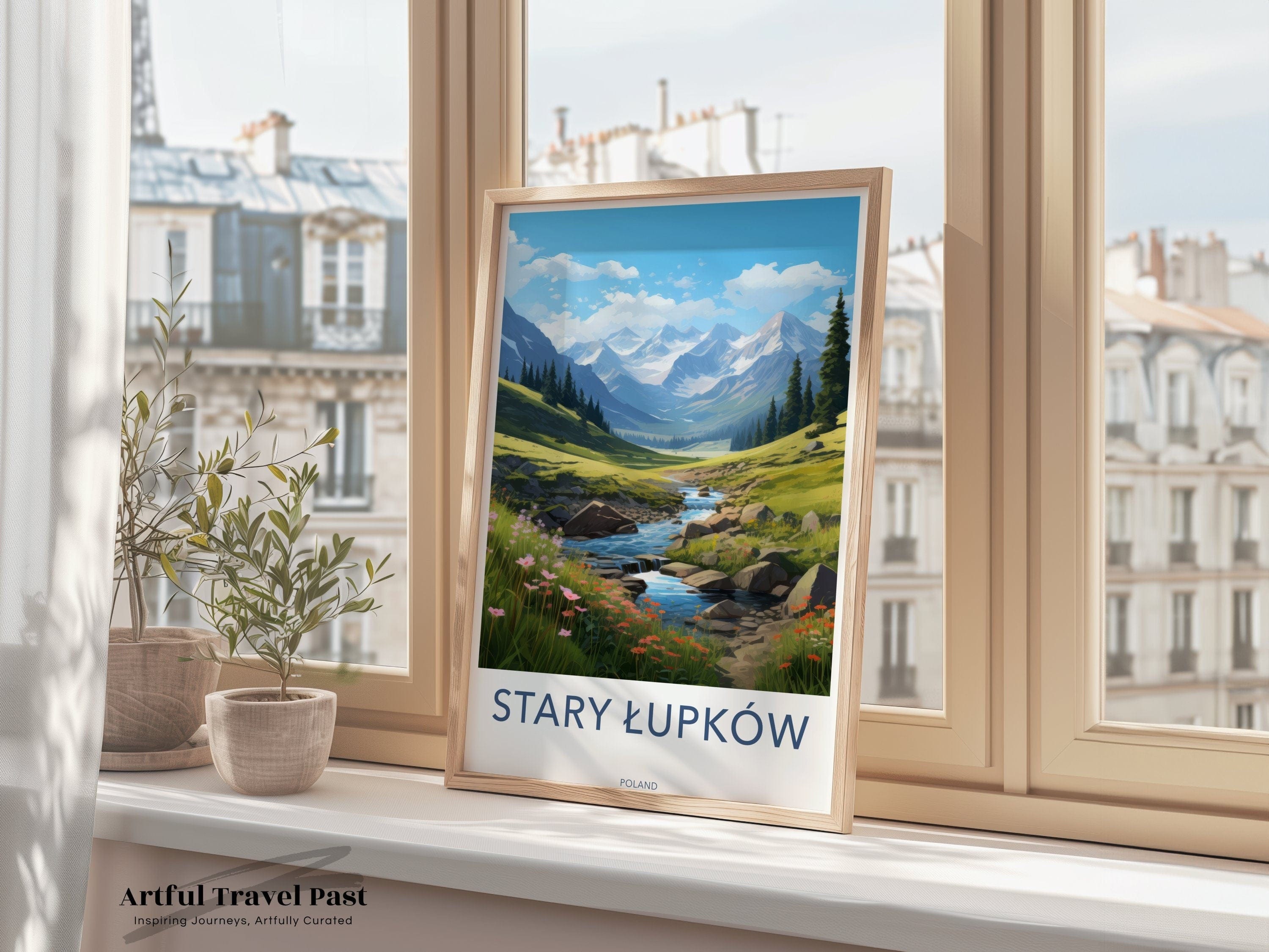 Stary Łupków Poster - Poland Wall Art