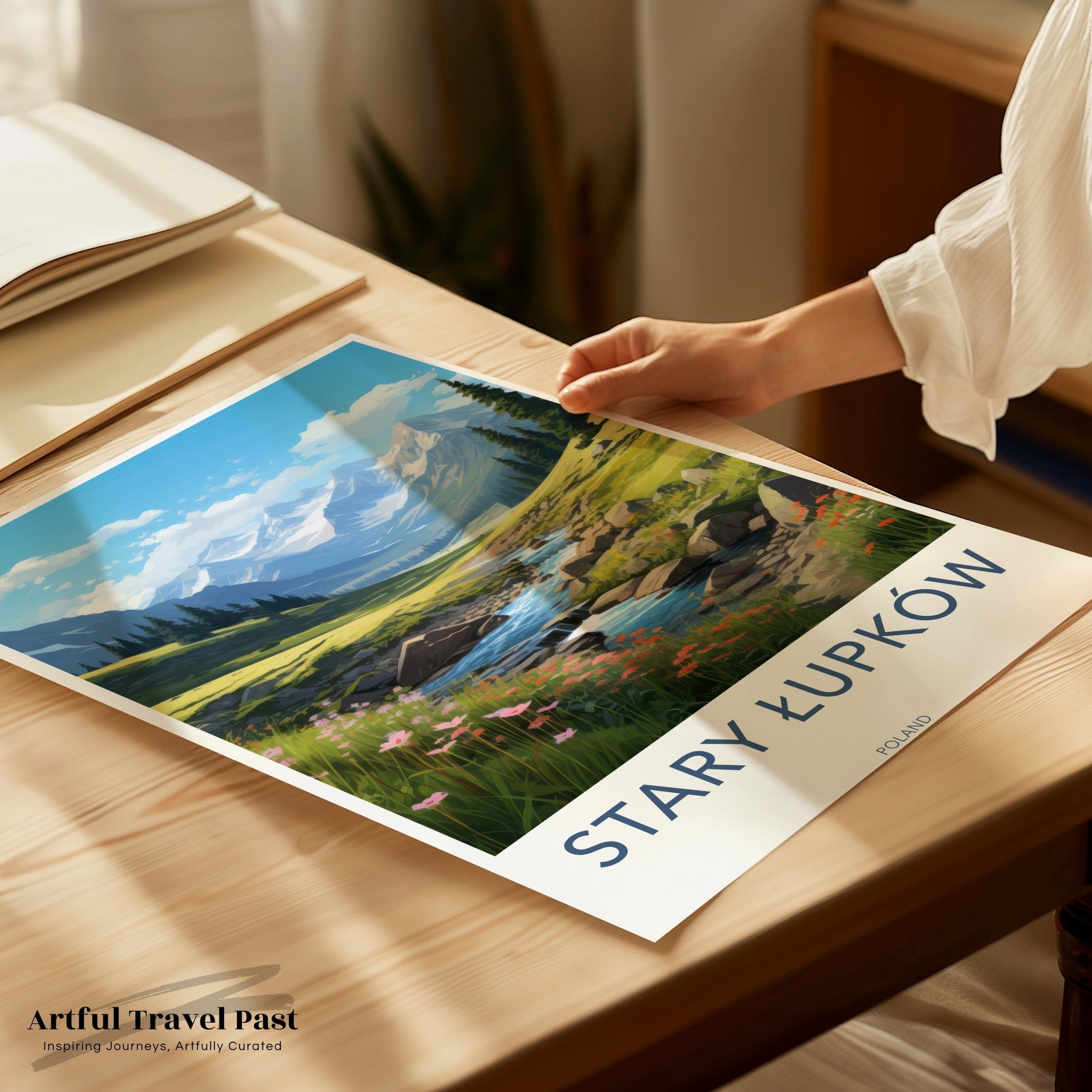 Stary Łupków Poster - Poland Wall Art