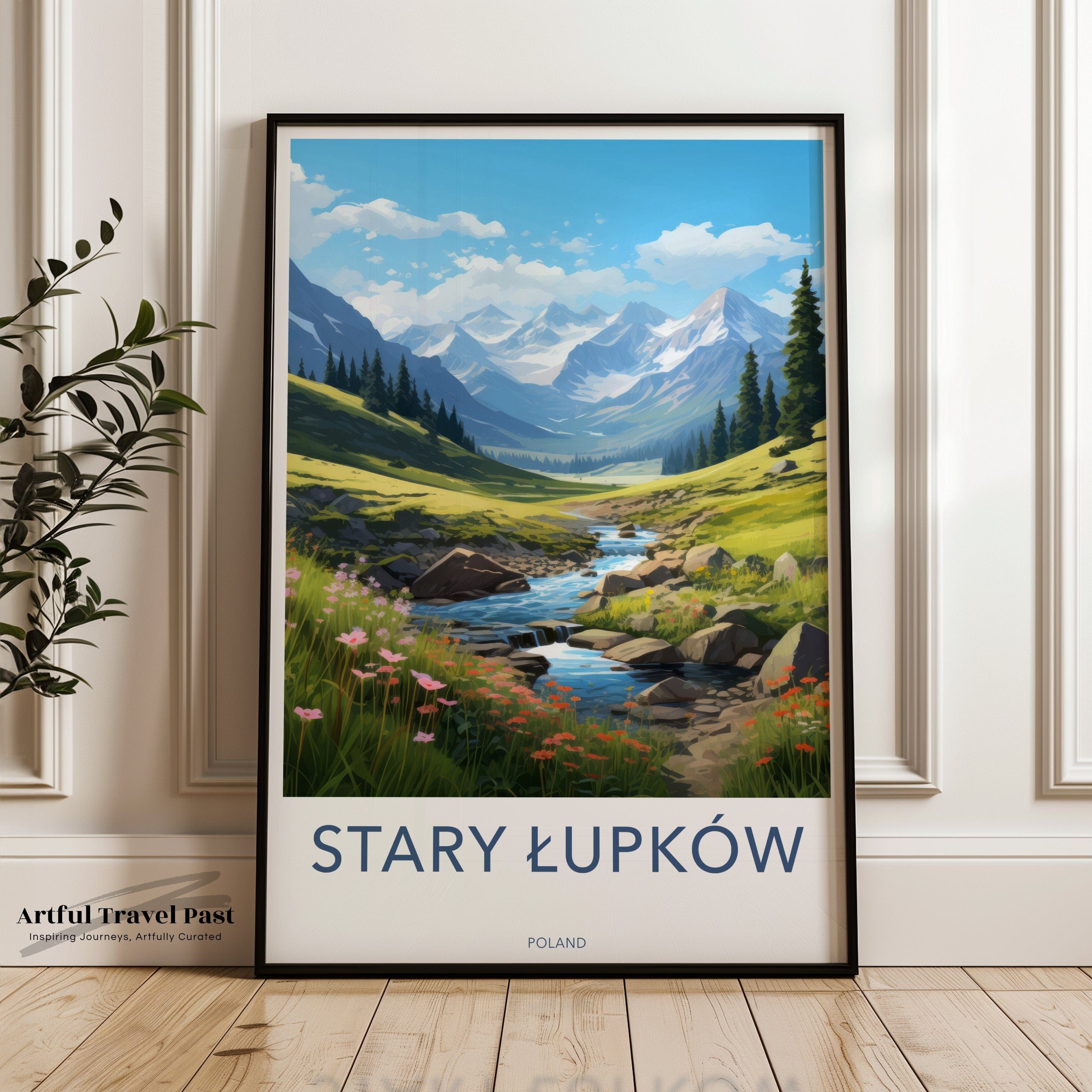 Stary Łupków Poster - Poland Wall Art
