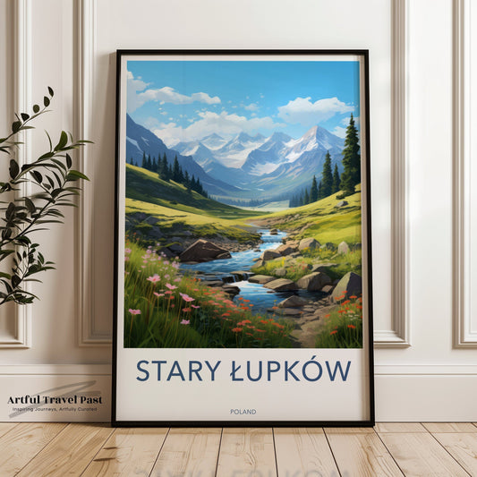 Stary Łupków Poster - Poland Wall Art