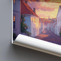 Stavanger Poster | Norway Wall Art | Scandinavia Decor