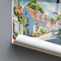 Stavanger Poster | Norway Wall Art | Scandinavia Decor