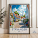 Stavanger Poster | Norway Wall Art | Scandinavia Decor