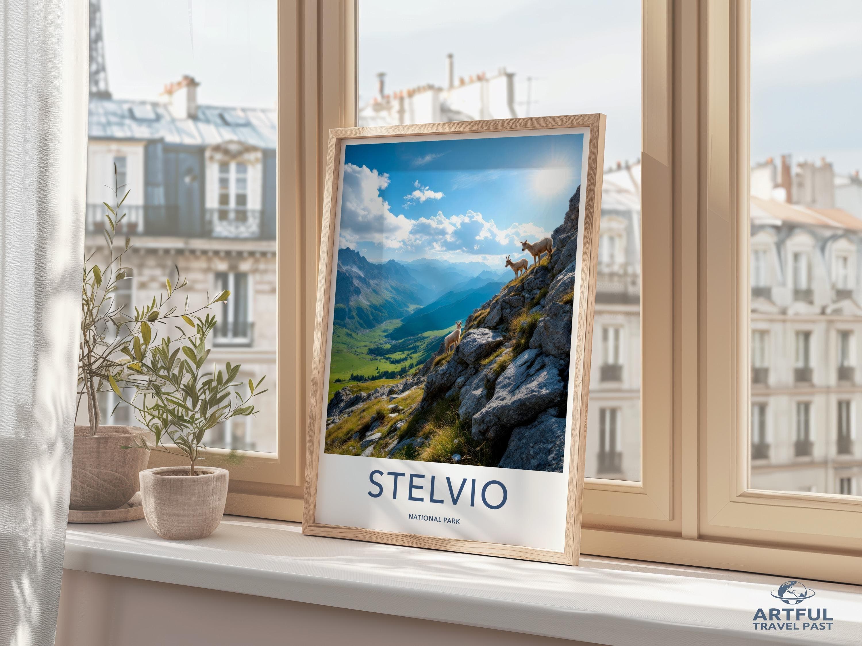 Stelvio National Park Poster - Italy