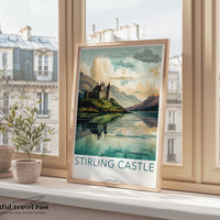 Stirling Castle Poster - Scotland Wall Art
