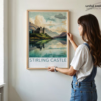 Stirling Castle Poster - Scotland Wall Art