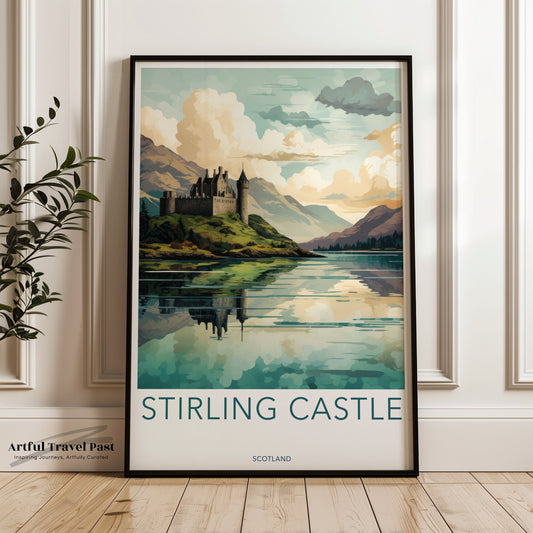 Stirling Castle Poster - Scotland Wall Art