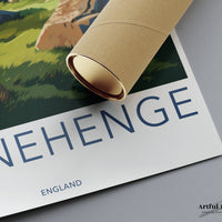 Stonehenge Poster - England Wall Art
