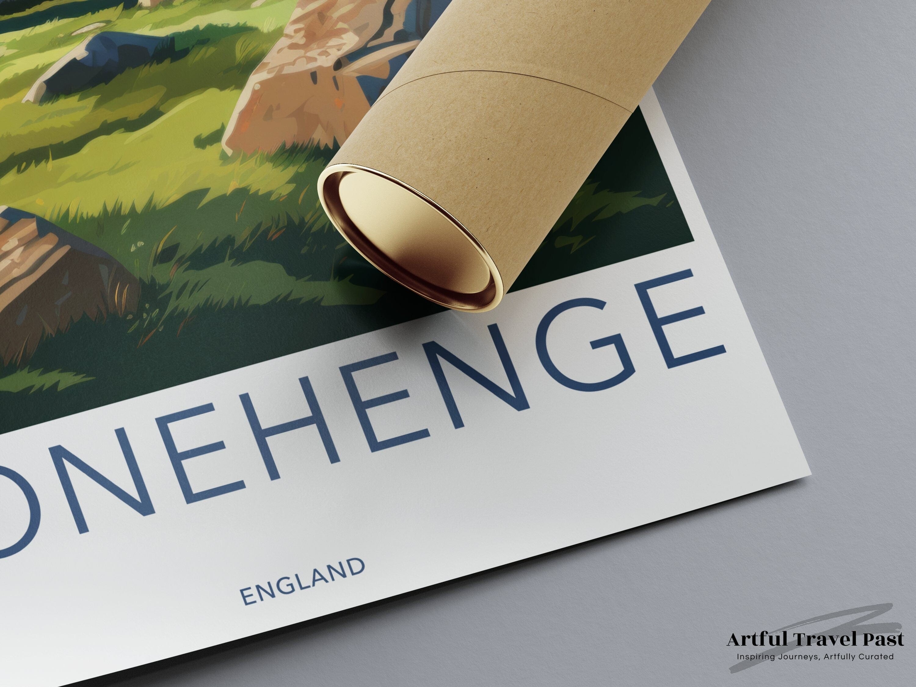 Stonehenge Poster - England Wall Art
