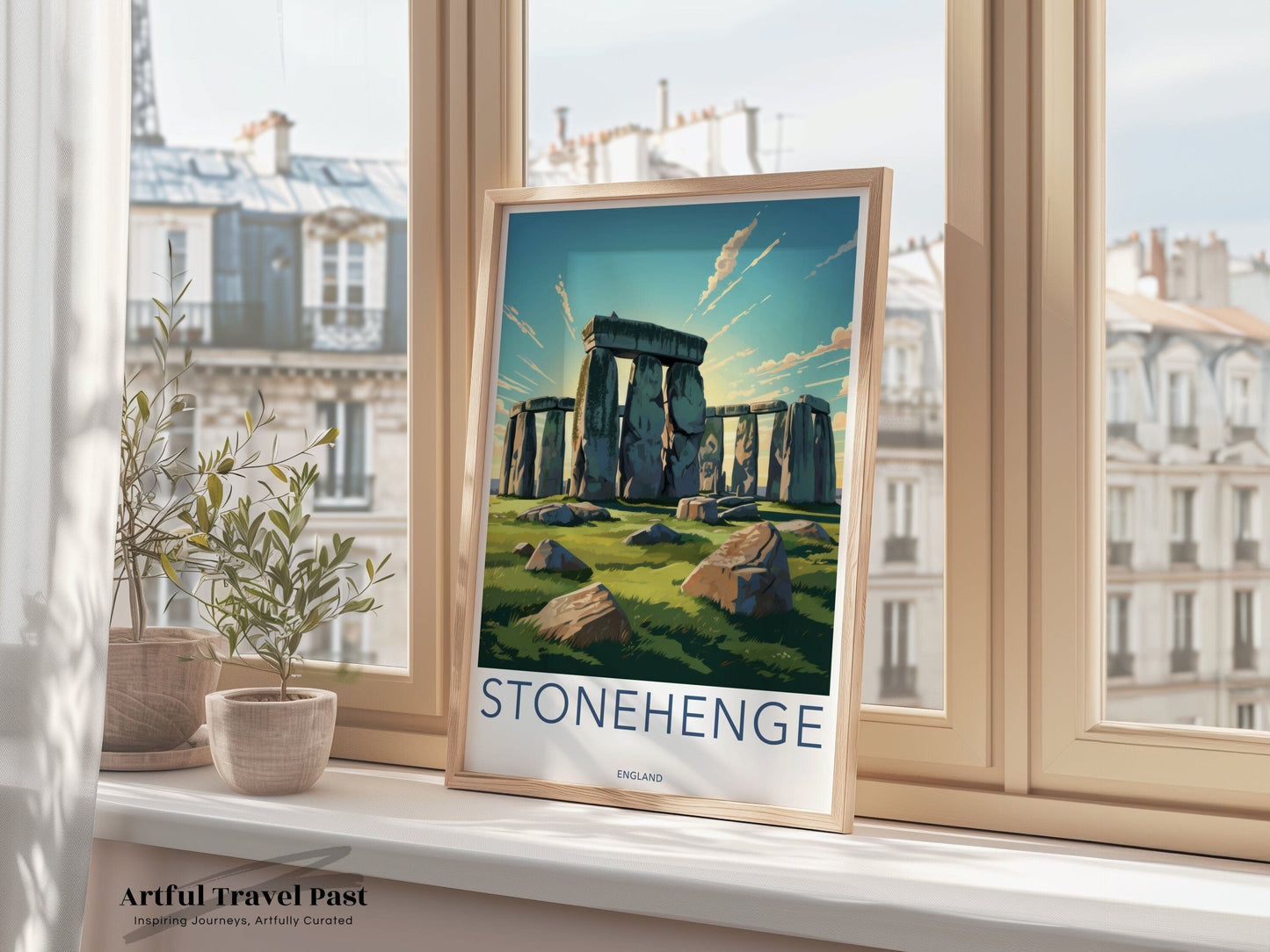 Stonehenge Poster - England Wall Art