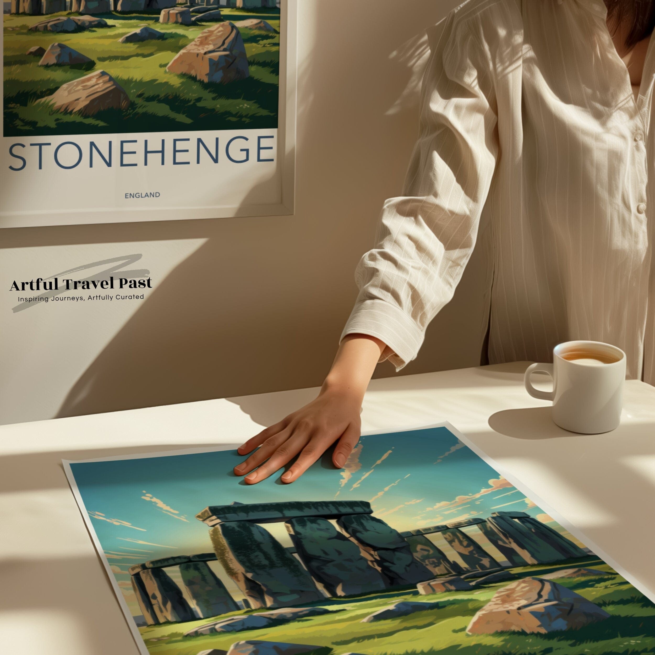 Stonehenge Poster - England Wall Art