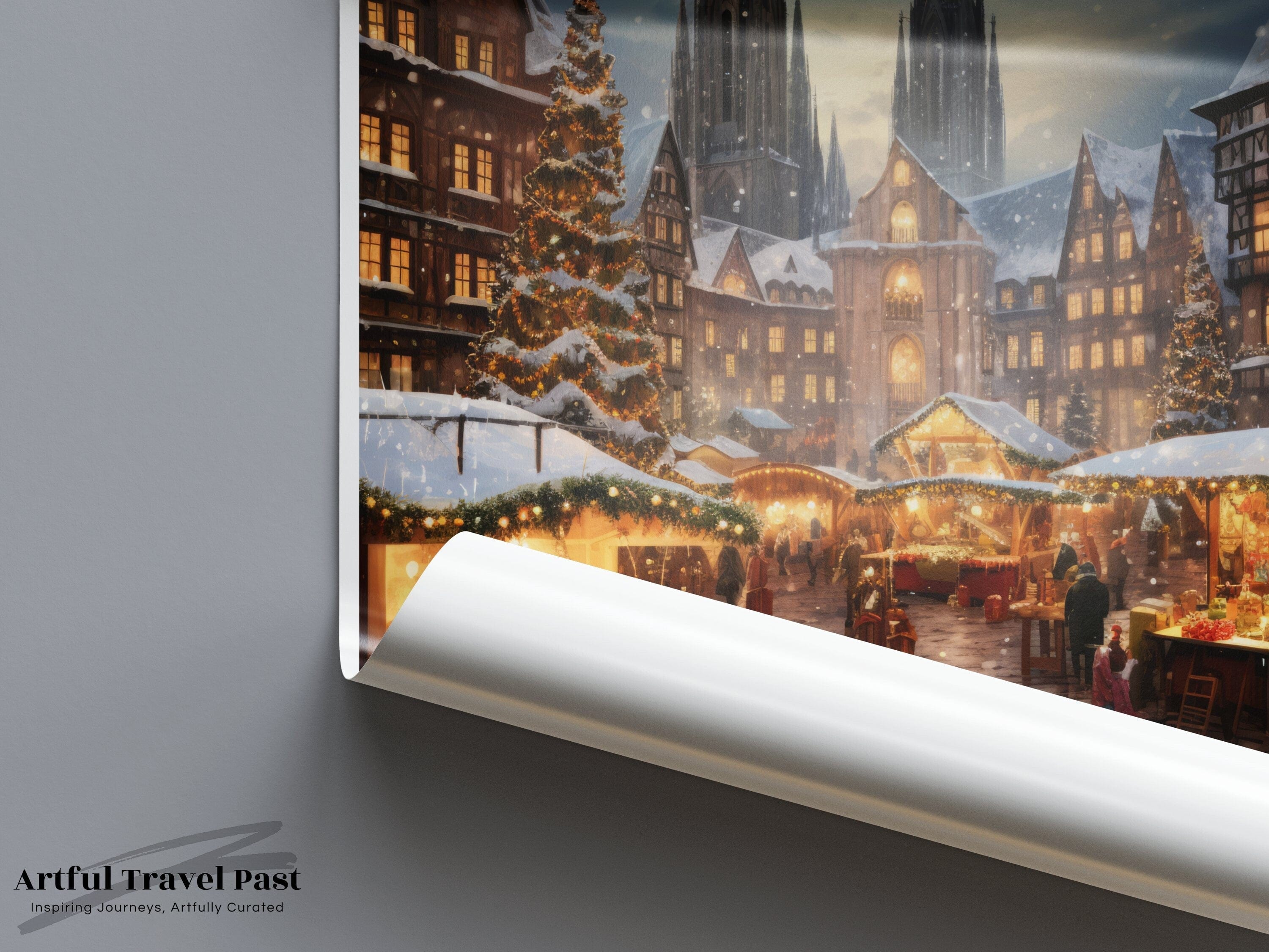 Strasbourg Cathedral Poster | France Wall Art