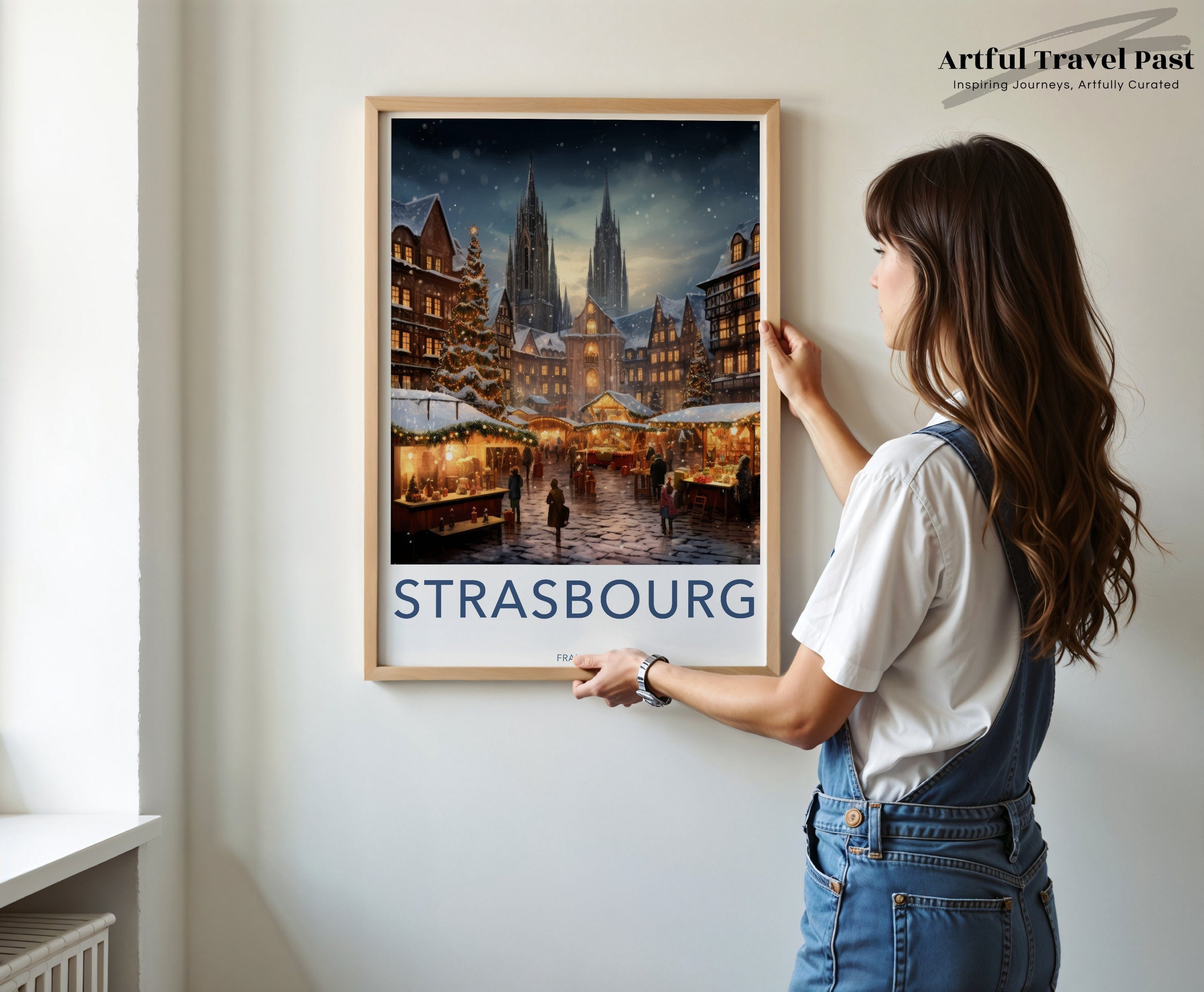 Strasbourg Cathedral Poster | France Wall Art