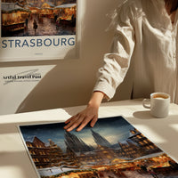 Strasbourg Cathedral Poster | France Wall Art