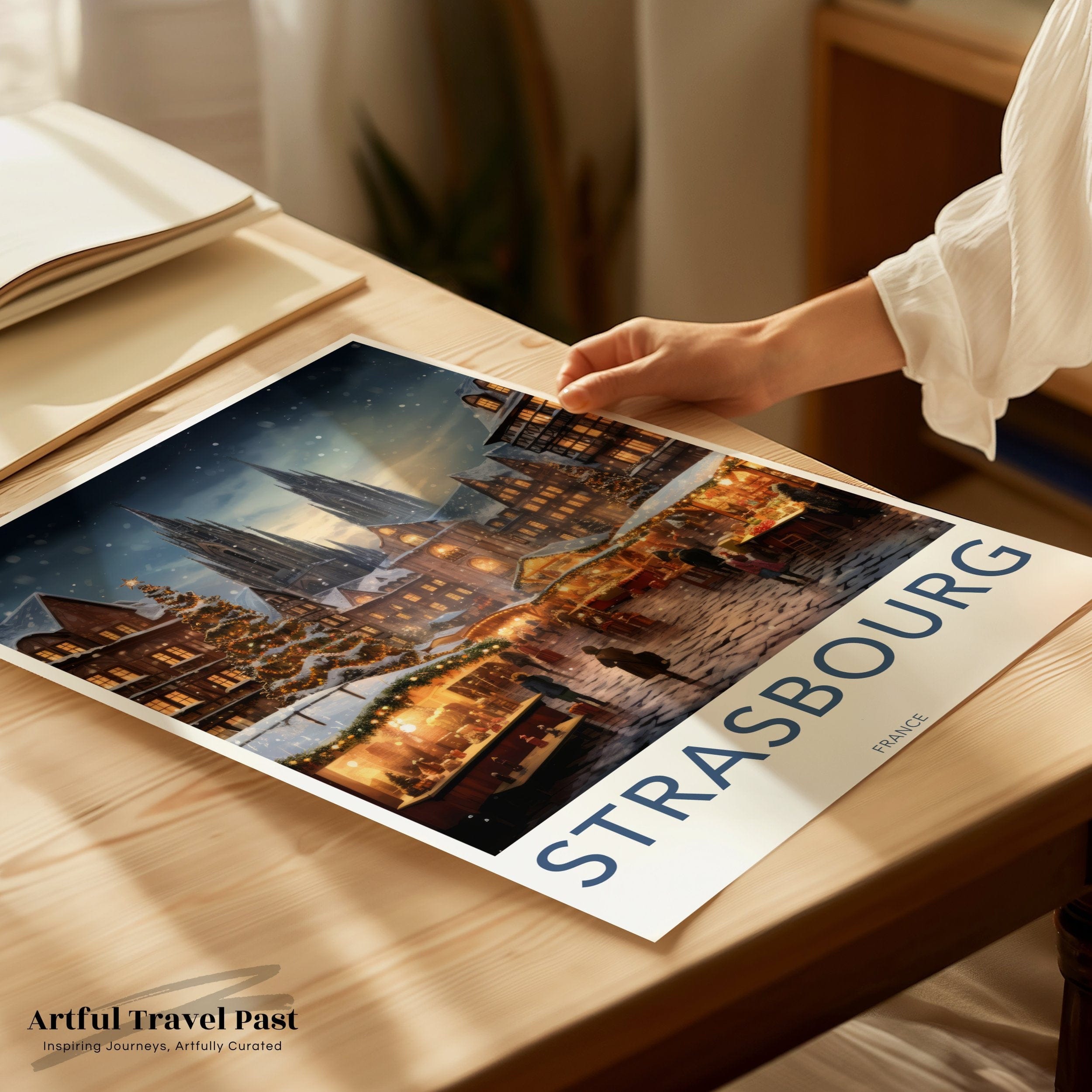 Strasbourg Cathedral Poster | France Wall Art