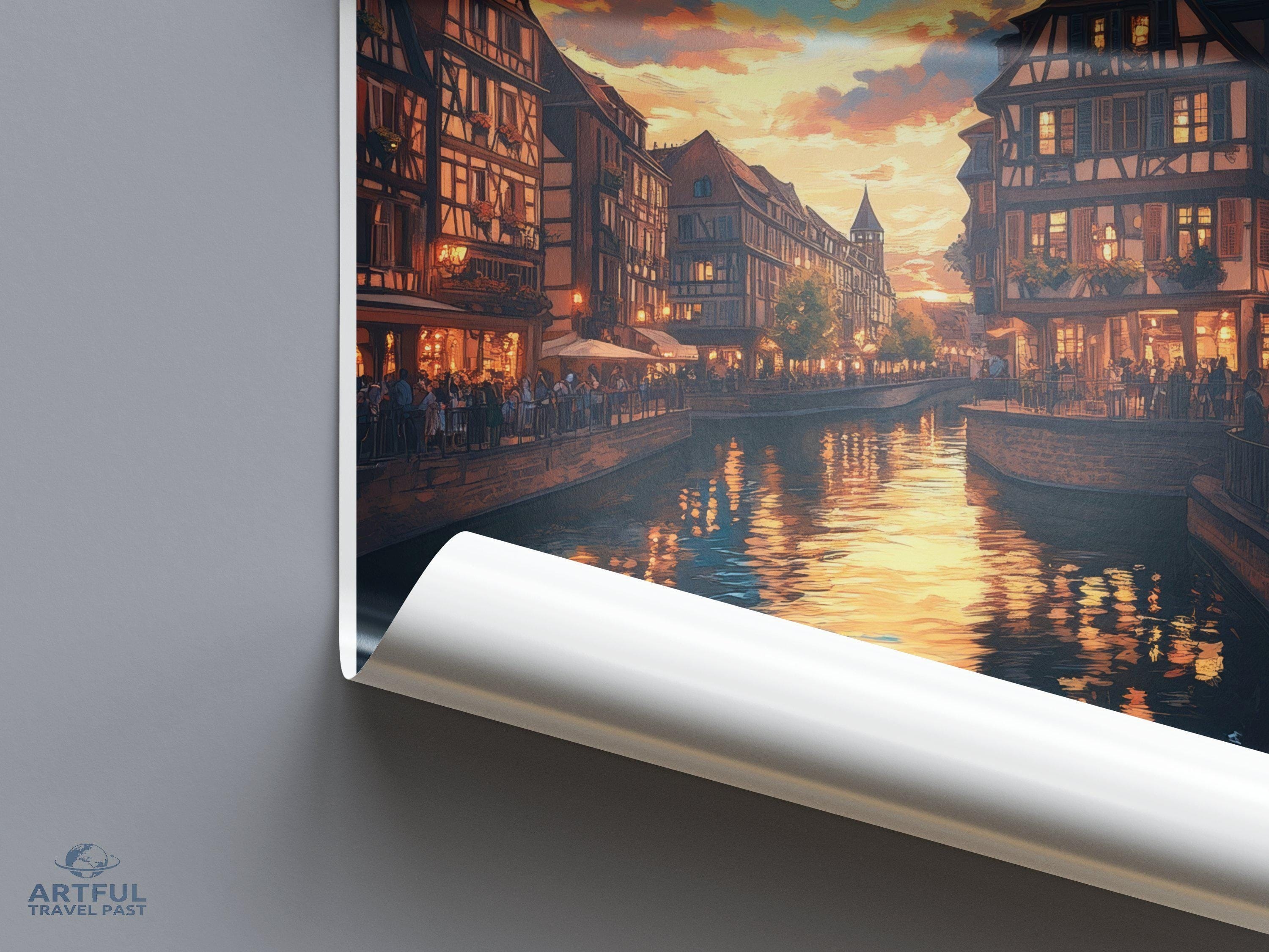 Strasbourg Poster - France Wall Art