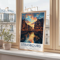 Strasbourg Poster - France Wall Art