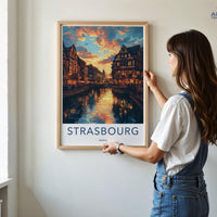 Strasbourg Poster - France Wall Art