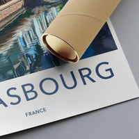Strasbourg Poster - France Wall Art