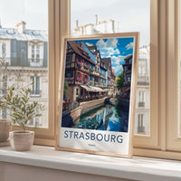 Strasbourg Poster - France Wall Art