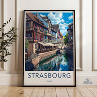Strasbourg Poster - France Wall Art