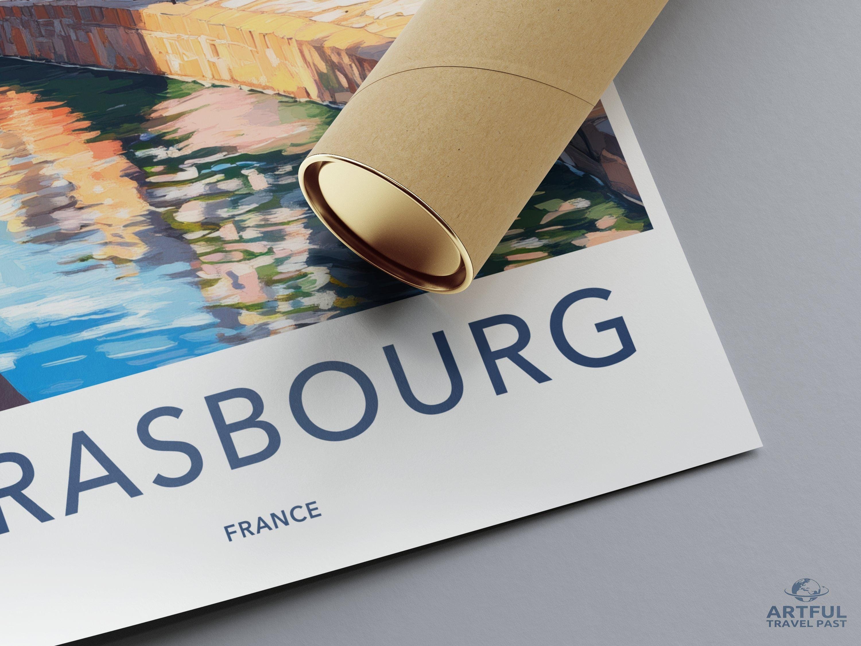 Strasbourg Poster - France Wall Art