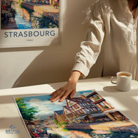 Strasbourg Poster - France Wall Art
