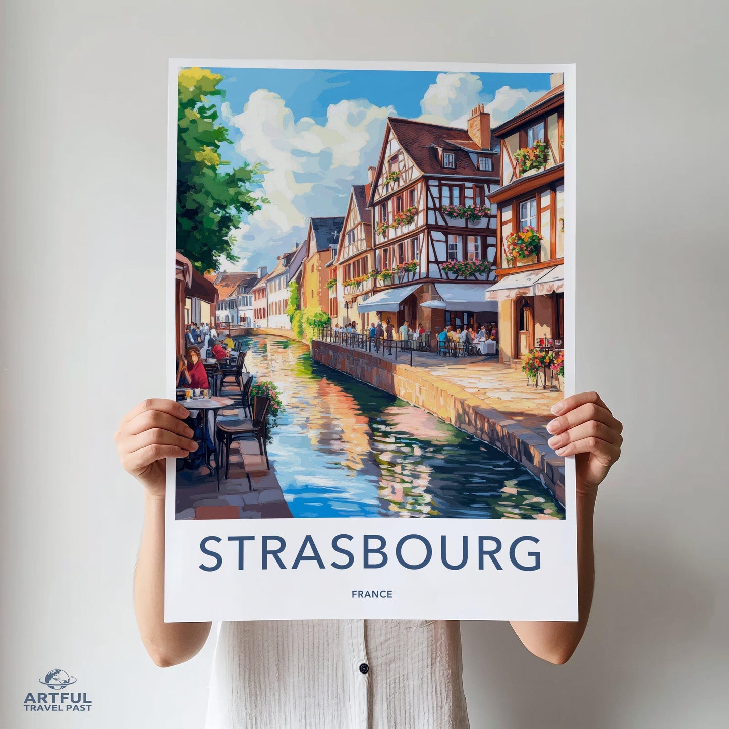 Strasbourg Poster - France Wall Art