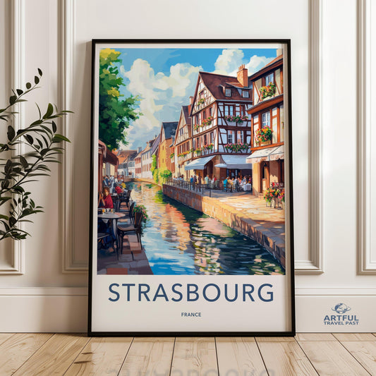Strasbourg Poster - France Wall Art