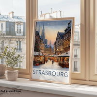 Strasbourg Poster - France Wall Art