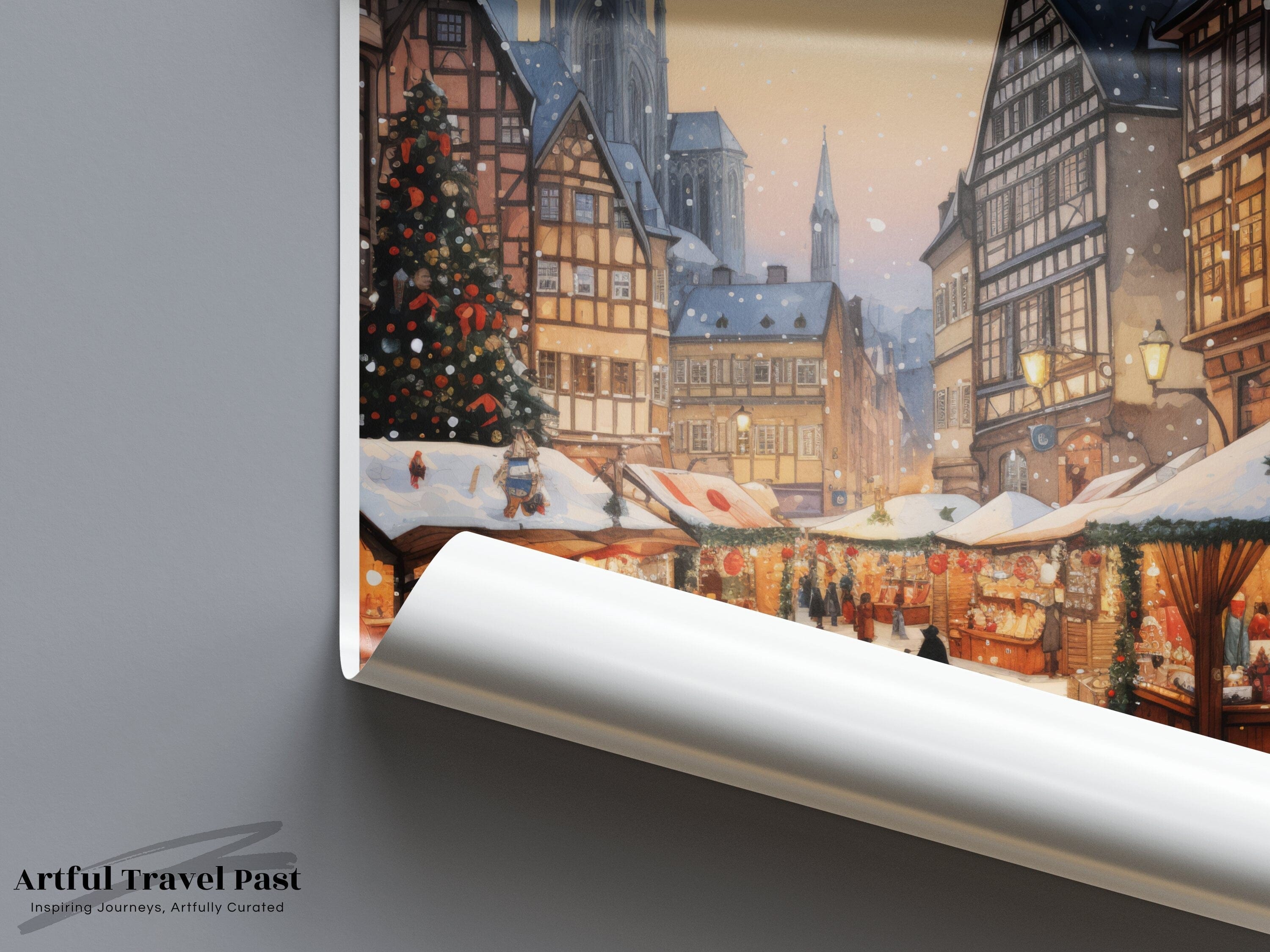 Strasbourg Poster - France Wall Art