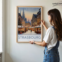 Strasbourg Poster - France Wall Art