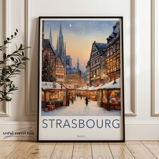 Strasbourg Poster - France Wall Art
