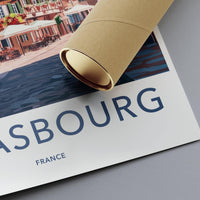 Strasbourg Poster | France Wall Art | Europe Decor