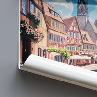 Strasbourg Poster | France Wall Art | Europe Decor