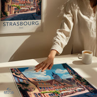 Strasbourg Poster | France Wall Art | Europe Decor