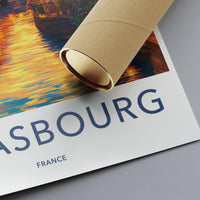 Strasbourg Poster | France Wall Art | Europe Decor